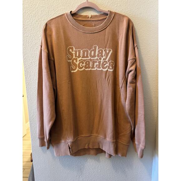 Aerie Sunday Scaries oversized Sweatshirt XS NWT - Picture 5 of 7